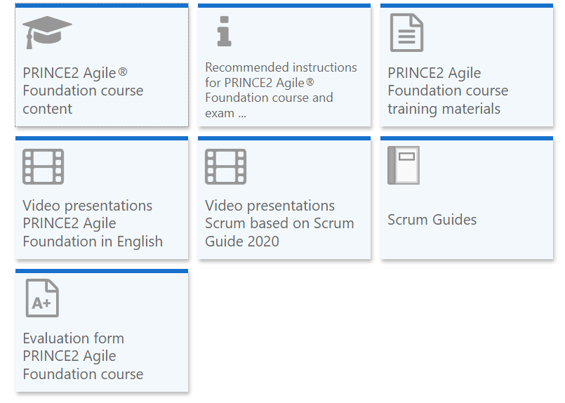 PRINCE2 Agile Foundation e-learning AJ