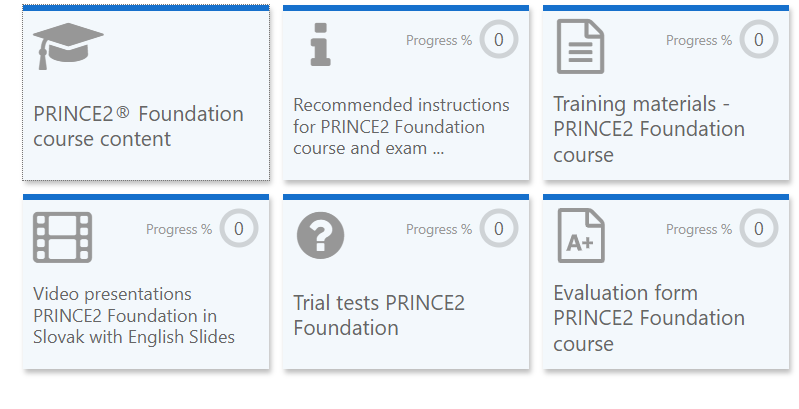 PRINCE2 Foundation e-learning AJ